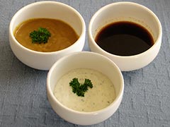 picture of bowls of sauce
